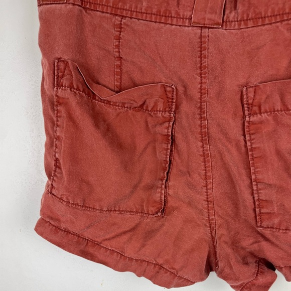 Free People Drippy Tencel Casual Mara Shorts Size 4 Relaxed Festival Summer - Picture 6 of 10